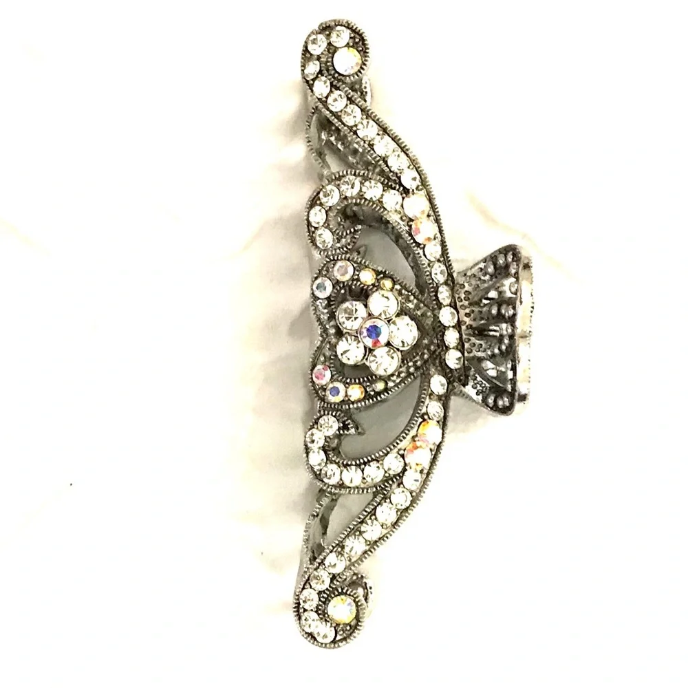 Retro Rhinestone Hair Clip - Picture 2 of 5